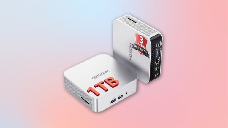 Kompakte Power: Der Geekom A6 Mini-PC im Detail