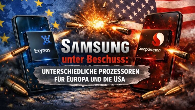 Samsung unter Beschuss: Unterschiedliche Prozessoren für Europa und die USA